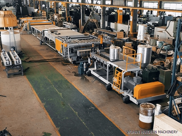 PP plastic hollow sheet production lines