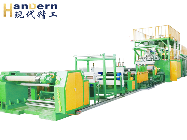 Stone paper casting paper machine