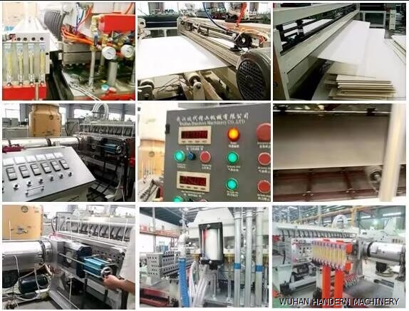 Multi-layer co-extrusion sheet machine 8