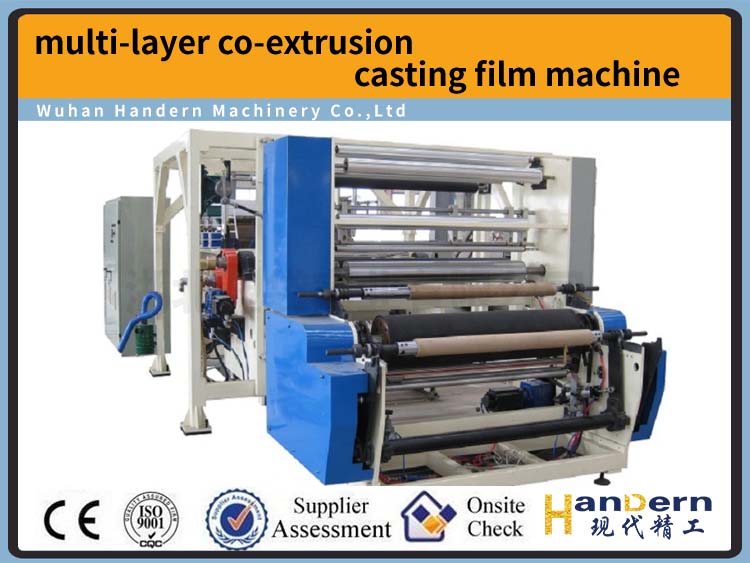 Single-layer,multi-layer co-extrusion casting film machine