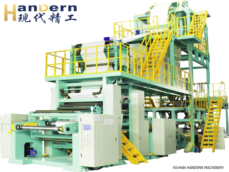 Blown film stone paper production line