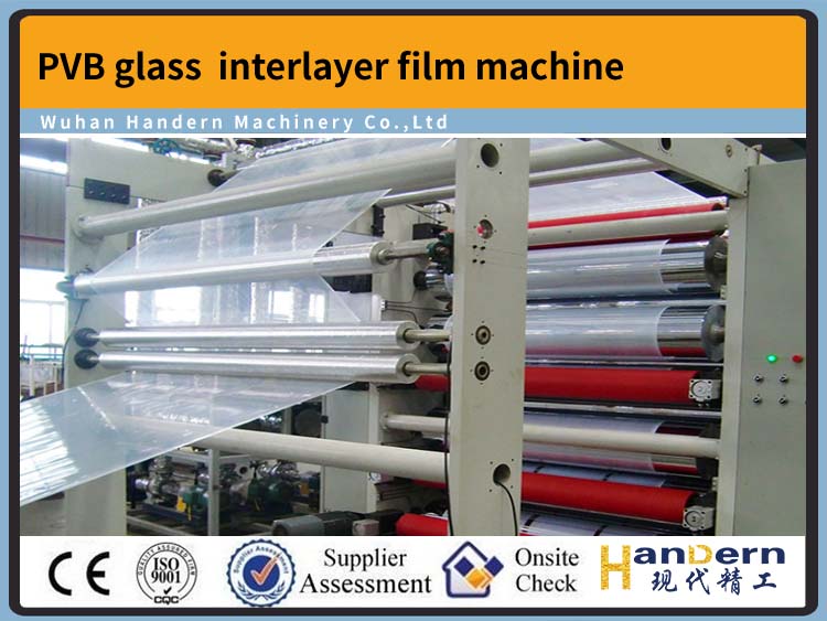 PVB glass  interlayer film machine