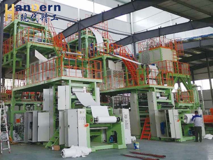 Stone paper machine