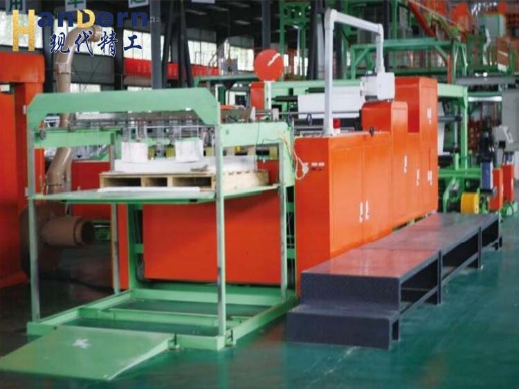 Introduction to the last three processes of the stone paper production line