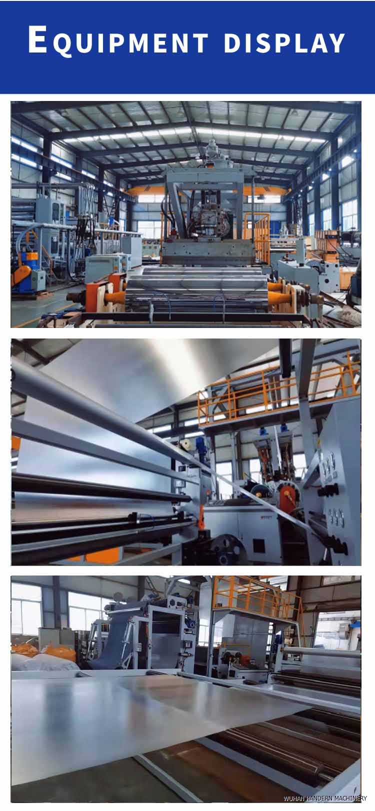 Multi-layer extrusion casting film lamination machine