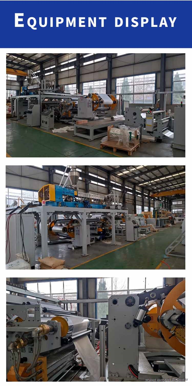 High-speed extrusion coating compound machine