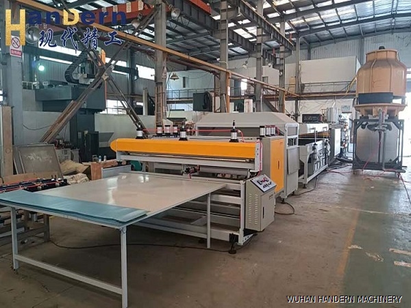 plastic hollow board production line