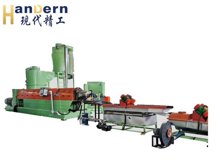 Stone paper crushing recycling granulation machine