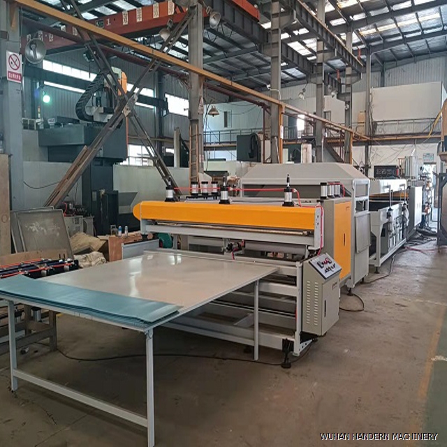 Degradable hollow board production line