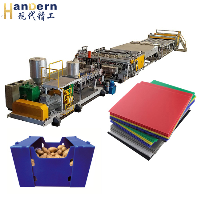 PP hollow board equipment