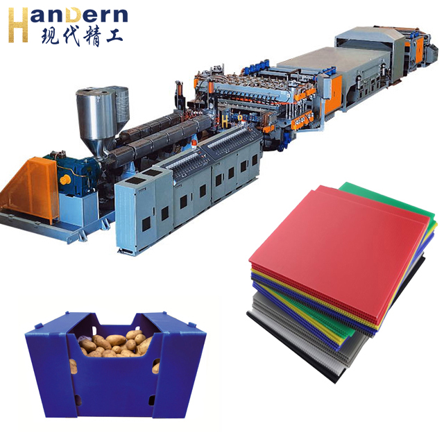 hollow board production line