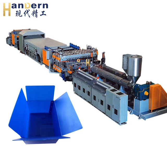 Domestic hollow board production line