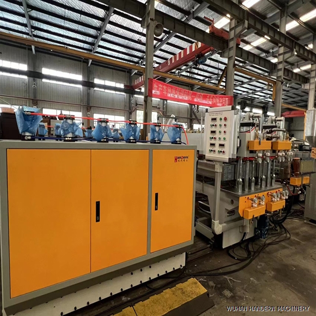 Domestic hollow board production line