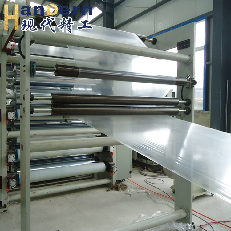 Bi directional stretch film production line