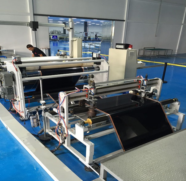 Graphene superconducting sheet production line