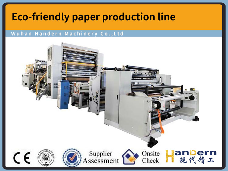 Eco-friendly paper production line