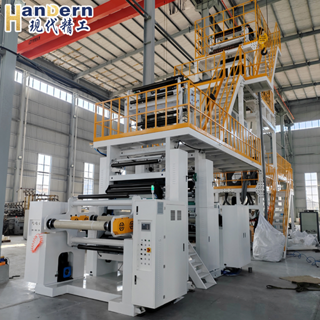 What are the requirements for raw materials in the stone paper blowing production line