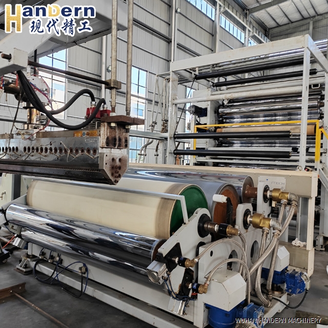 Plastic stone paper production equipment