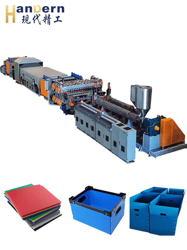 Hollow grid board production equipment